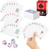Carte Mahjong carte da gioco cinese Mah Jongg American Majhong giochi Poker Mahjong carte da gioco