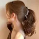 Korean Rhinestone Banana Hair Clip Hair Clips for Women Girls Vertical Clip Ponytail Holder Hair