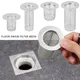 Toilet Floor Drain Filter Mesh Anti-Clogging Stainless Steel Kitchen Sink Strainer Anti-Pest