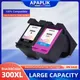 APAPLIK Replacement 300XL Ink Cartridges for HP 300 for HP300 XL Deskjet F4280 F4580 D2560 D2660