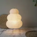 Noguchi Rice Paper Floor Lamp Japanese Paper Lantern Standing Table Lamp Eye-Protection Bedside Lamp