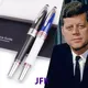 Luxury Limited Edition John F. Kennedy Carbon Fiber MB Rollerball Ballpoint Fountain Pen Writing