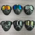 Windproof Cycling Masks Cycling Sunglasses Riding Motocross Glasses Full Face Protective Uv