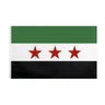 Xiangying appeso 90*150 centimetri Repubblica Araba Siriana Tre Rosso Star siria Bandiera Per La