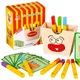 Wooden French Fries Montessori Toys Color Matching Board Games Parish Sensory Thinking Learning