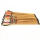 6/12pcs Archery Hunting wooden Arrows Longbow Lenght 32inches 5'' Turkey Feather OD 8.5mm wooden