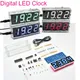 Electronic Clock DIY KIT LED Microcontroller Kit Digital Clock Time Light Control Temperature