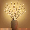 1 pz 20 lampadine LED ramo luci alimentato a batteria salice ramoscello illuminato ramo luci