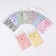 Pu Leather Marble Style Name Passport Cover Clip Bags Travel Wallet Passport Book Document Holder