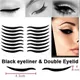 48Pcs Eyelid Tool Sexy Cat Style Eyes Sticker Black Eyeliner Tape Beauty Eyeliner Sticker Eye