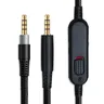 3.5 Audio Cable with Inline Mute & Volume Control No Inline Mic Compatible with Hyperx Cloud Mix and
