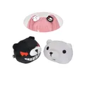 1PAIR Anime Danganronpa Monokuma Hairpin Enoshima Junko Cosplay Bear Hair Jewelry Girl Kawaii Lovely