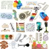 Busy Board orologio fai da te giocattolo Baby Sensorial Montessori giocattoli sensoriali Busyboard