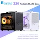 Jonsbo Z20 Portable Computer Case MATX Mini-ITX Chassis Support SFX/ATX Power Supply Type-C Gen2 20L