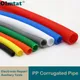 1/5/10M 7.5mm-34.5mm PP Insulated Corrugated Pipe Wire Hose Threading Hose Plastic Corrugated Pipe