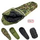 4 in 1 Military Nature Hike Modular Sleeping Bag Liner Camping Winter Thermal Adult Type Army