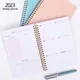 2023 Weekly Planner A5 Spiral Binder Notebook 52 Weeks Agenda Schedule organizer diary Journal