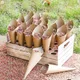 Wedding Kraft Paper Tray Confetti Cone Stand Box Tray For Wedding Decoration Flower Confetti Cones