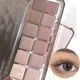 Eye Shadow Daily Makeup Eyeshadow Palette Face Highlighter Matte Nude Long Lasting Women Beauty Eye