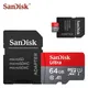 100% SanDisk 128GB 120MB/s A1 Memory Cards camera card 16GB 32GB 64GB Micro sd card Class 10 UHS-1