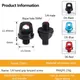 1PCS 1/4 Lanyard Screw 3/8 SLR Camera Tripod Lifting D Ring Sports Digital Camera Accessories Safe