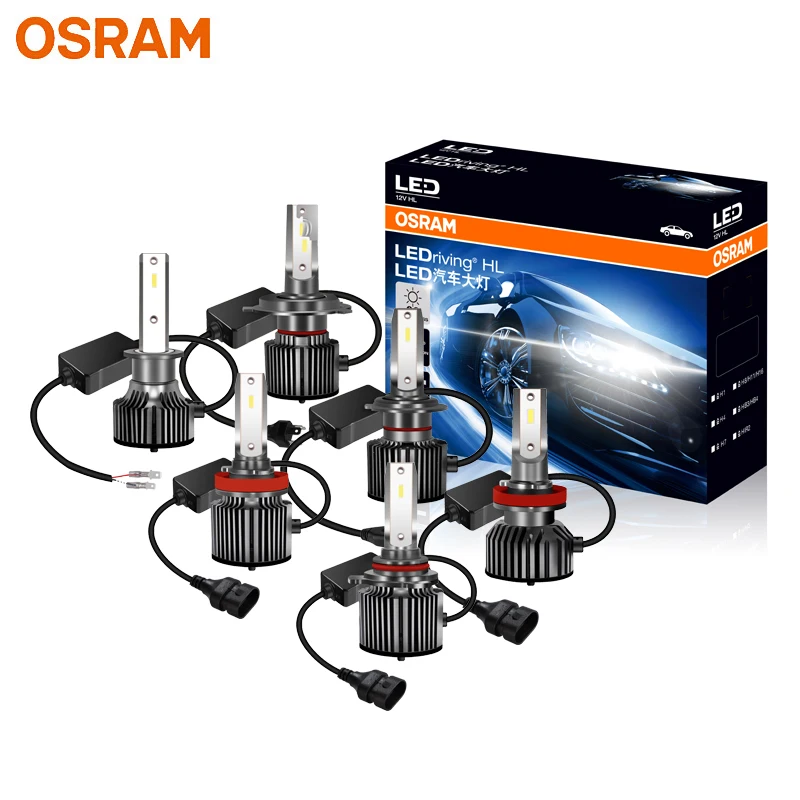 OSRAM LEDriving CF HL H7 H4 H1 H8 H11 H16 HB3 HB4 HIR2 9012 50W 4000LM Bright 6000K White LED Headlight 9005 9006 lampade per auto 2 pezzi