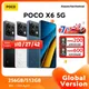 New POCO X6 5G Global Version Cellphone Snapdragon 7s Gen 2 NFC 6.67‘’ 1.5K 120Hz AMOLED Display
