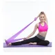 Yoga Pilates Stretch Resistance Band Exercise Fitness Band Training Elastic Exercise Fitness Rubber