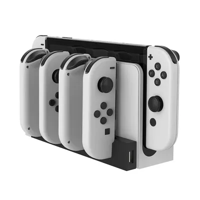 For Nintendo Switch Controller Charger Charging Dock Stand Station Holder for Switch Joy-Con Game