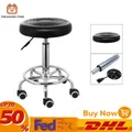 360° Rotating Work Bench 44-57cm Height Adjustable Hydraulic Rolling Rotating Stool for