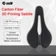 ODI Carbon Fiber 3D Printing Bike Saddle Ultra-Light and Breathable Hollow Honeycomb Cushion Soft