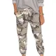 Women Sweatpants Anti-pilling Camouflage Print Retractable Cuffs Women Cargo Long Sweatpants Women