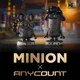 MMINISO X Universal Pictures Minion Signature 12 Zodiac Pendant Fashion Play Handmade Doll Model