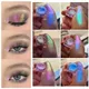 1PC Ultra Fine Chameleon Eyeshadow Nail Powder Pigments Metallic Highlighter Glitter Laser Shining