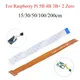 1PCS Raspberry Pi Camera Cable 15/30/50/100/200cm Ribbon Line FFC FPC Flexible Flat Cable Wire For