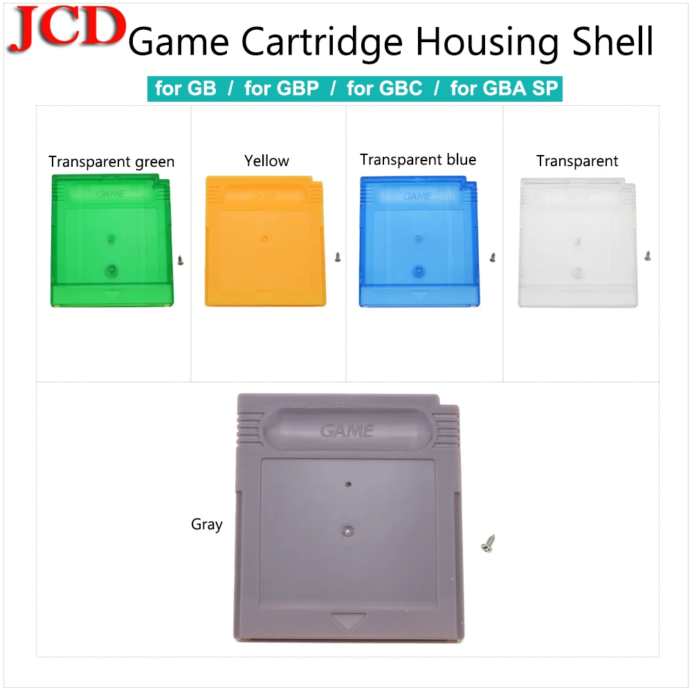 JCD New DMG-001 Replacement DMG For GBA SP Game Cartridge Housing Shell For GB Card Case for GBC Cartridge Housing