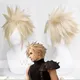 Final Fantasy VII FF7 Cloud Strife Linen Blonde Cosplay Wigs With Braided Heat Resistant Synthetic