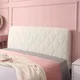 Coral Fleece Headboard Cover All-inclusive Bed Head Cover Thicken Velvet Solid Color Pink Bed Back