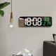 Large LED Digital Wall Clock with Temperature Date Week Display Alarms Clock Timer Countdown