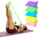 TPE Yoga Elastic Band Exercise Resistance Bands Pilates Stretch Loop Rubber Band Fitness Workout