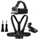 Riding Chest Strap Head Belt Body Harness Phone Clip Mount Phone Action Camera Accessories for