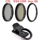 KnightX 37mm 49mm 52mm 55mm 58mm Professional Phone Camera Macro Lens CPL Star Variable ND Filter