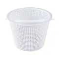 Handheld Pool Brushe Skimmer Basket Premium Pool Rubber Skimmer Basket Replacement Sturdy White/blue