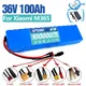 10S3P 36V 100Ah Battery ebike Battery Pack 18650 Li-ion Batteries 350W 500W For High Power Electric