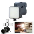 Mini Portable LED Video Light 5W 6500K with 3 Cold Shoe Photographic Fill Light for DJI OSMO Sony