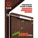 KAK Pneumatic Door Closer Soft Close Automatic Door Close Stop Door Hardware Gas Spring Door Closer