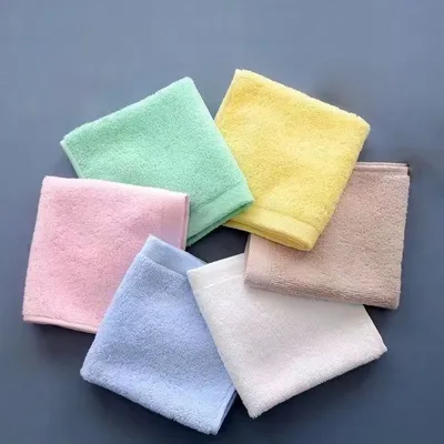 5pcs/lot 25*25cm ULTRA SOFT Baby Bath Washcloths Rayon from Bamboo Towels Perfect Baby Gifts Baby