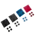 Screws Cover Rubber Blue Gray Red Screw Feet Cover Set Replacement for 3DS XL 3DS LL Console