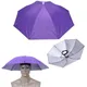 1PC Foldable Umbrella Hat Cap Headwear for Fishing Hiking Beach Camping Head Hats Outdoor