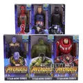 Marvel Titan Hero Avengers Infinity War Thanos Iron Spider Captain America Black Panther Hulk